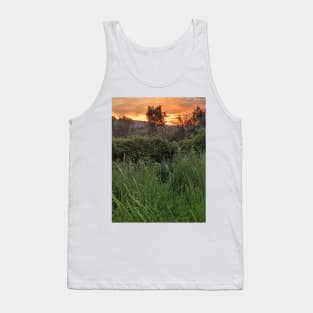 Burnished Sky, Greek nature photography Tank Top